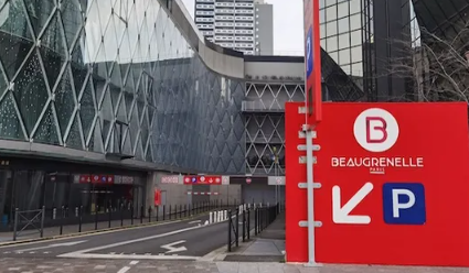 Parking Beaugrenelle Paryż